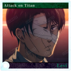 Levi Attack on Titan Trading Scene Shot Acrylic Stand Panel [USED]