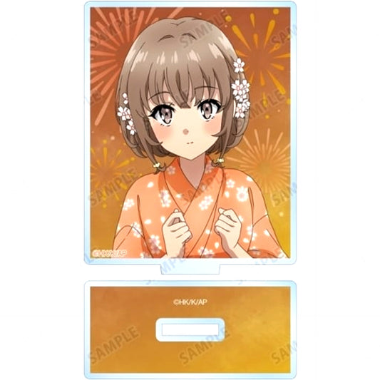 Kaede Azusagawa A. Illustration Yukata Ver. Trading Acrylic Stand Rascal Does Not Dream of a Sister Venturing Out [USED]