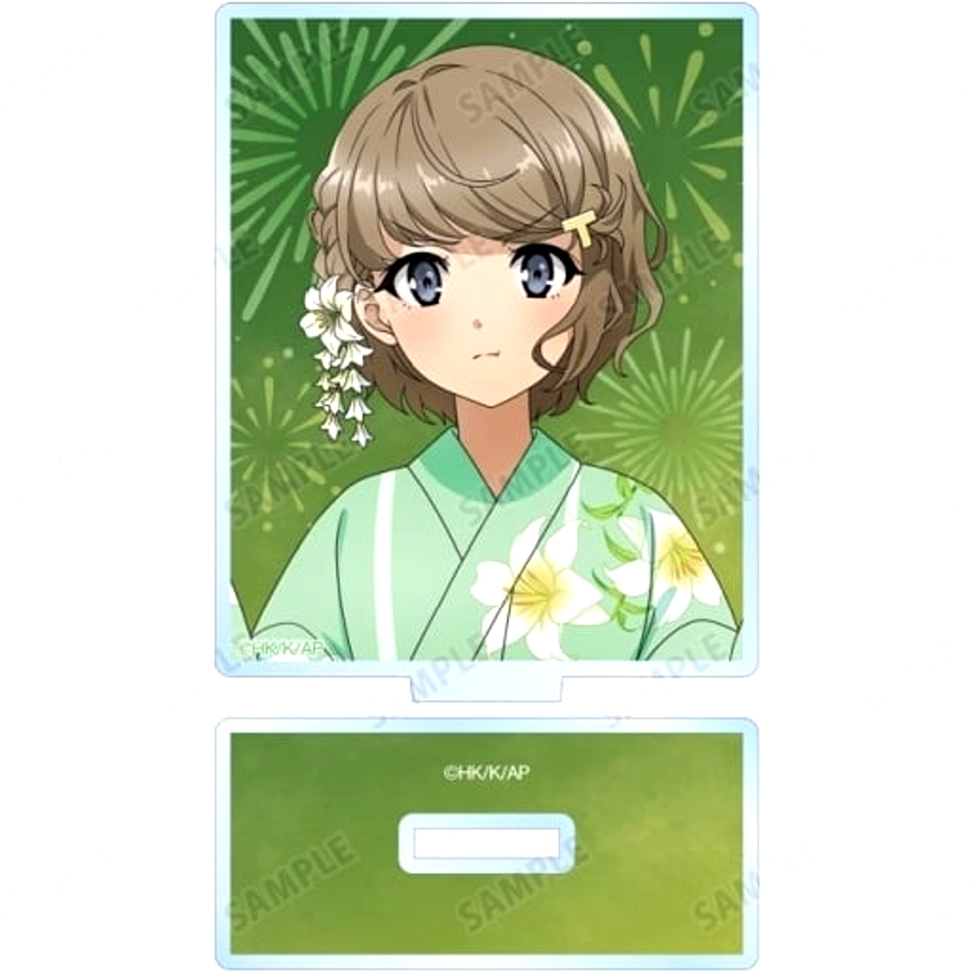 Tomoe Koga A. Illustration Yukata Ver. Trading Acrylic Stand Rascal Does Not Dream of a Sister Venturing Out [USED]