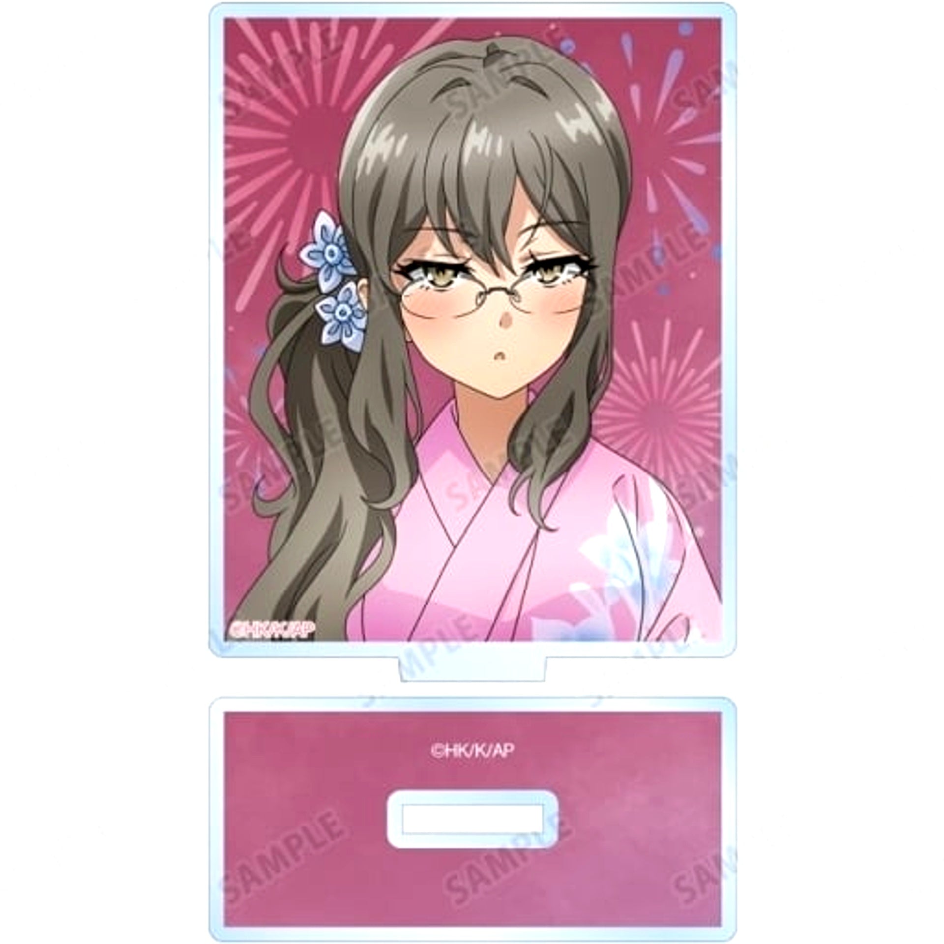 Rio Futaba A. Illustration Yukata Ver. Trading Acrylic Stand Rascal Does Not Dream of a Sister Venturing Out [USED]