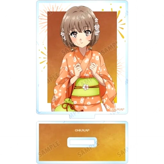 Kaede Azusagawa B. Illustration Yukata Ver. Trading Acrylic Stand Rascal Does Not Dream of a Sister Venturing Out [USED]