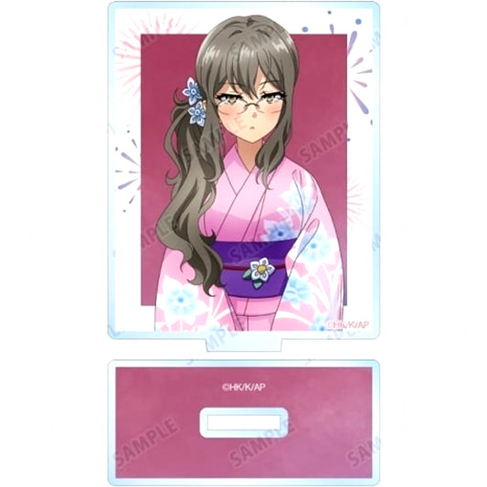 Rio Futaba B. Illustration Yukata Ver. Trading Acrylic Stand Rascal Does Not Dream of a Sister Venturing Out [USED]