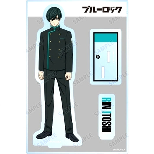 Rin Itoshi BIG Acrylic Stand with Parts Blue Lock [USED]