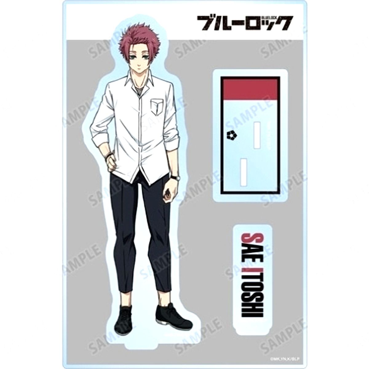 Sae Itoshi BIG Acrylic Stand with Parts Blue Lock [USED]