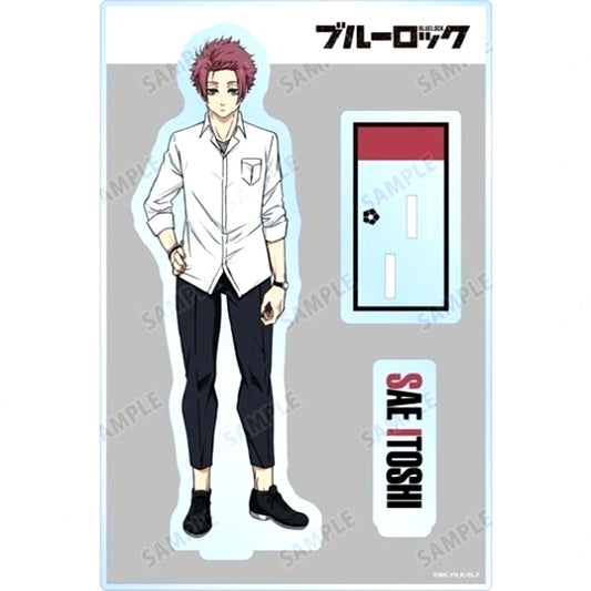 Sae Itoshi BIG Acrylic Stand with Parts Blue Lock [USED]
