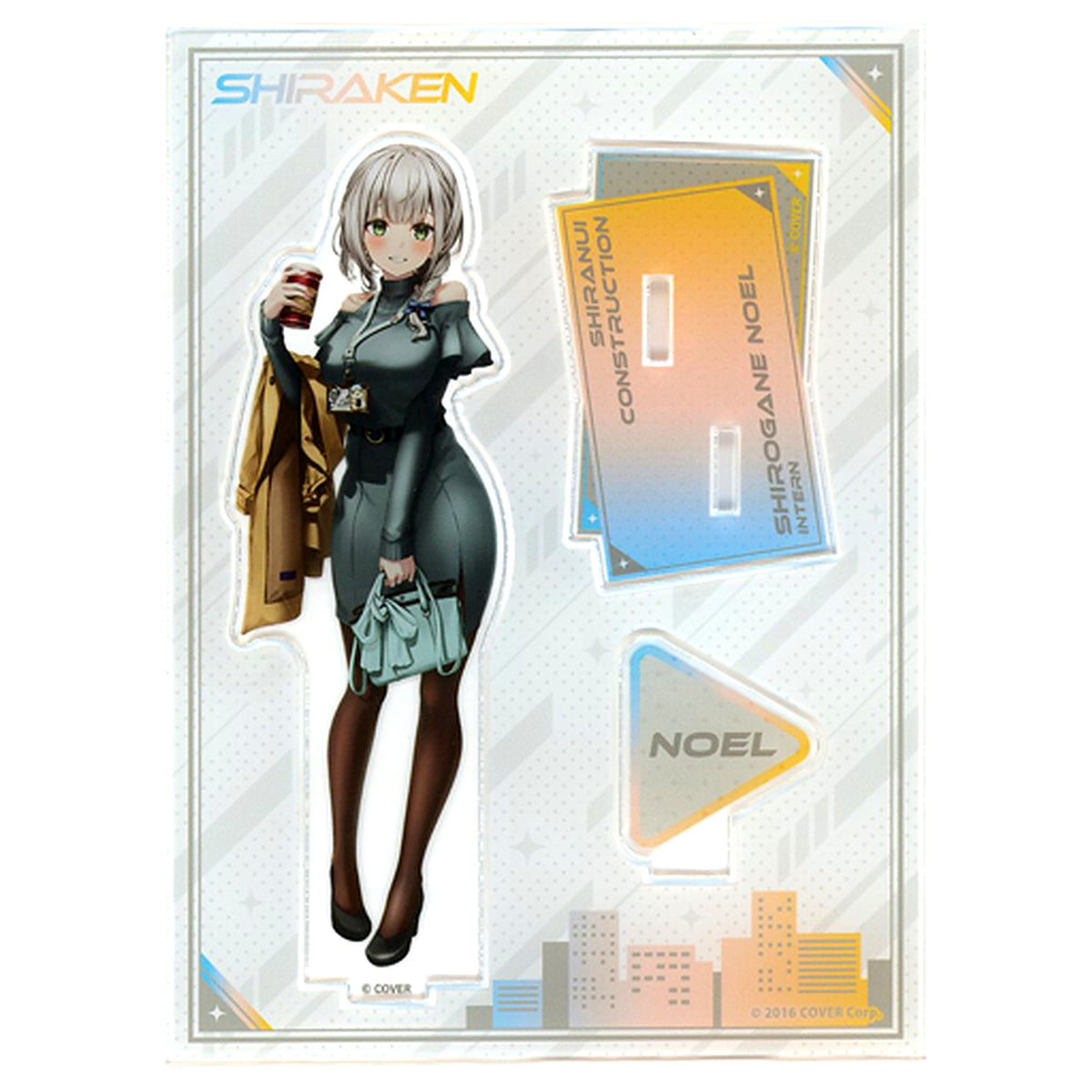 VTuber Hololive Shirogane Noel Life-Scale Acrylic Stand Tree Village Holotree 2023 Shiranui Construction Building Tour Exclusive Acrylic Stands [USED]
