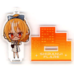 hololive x Tree Village HoloTuri 2023 Shiranui Kensetsu Building Tour Shiranui Flare Trading Acrylic Stand Mini Character ver. Casual outfit Acrylic Stands [USED]