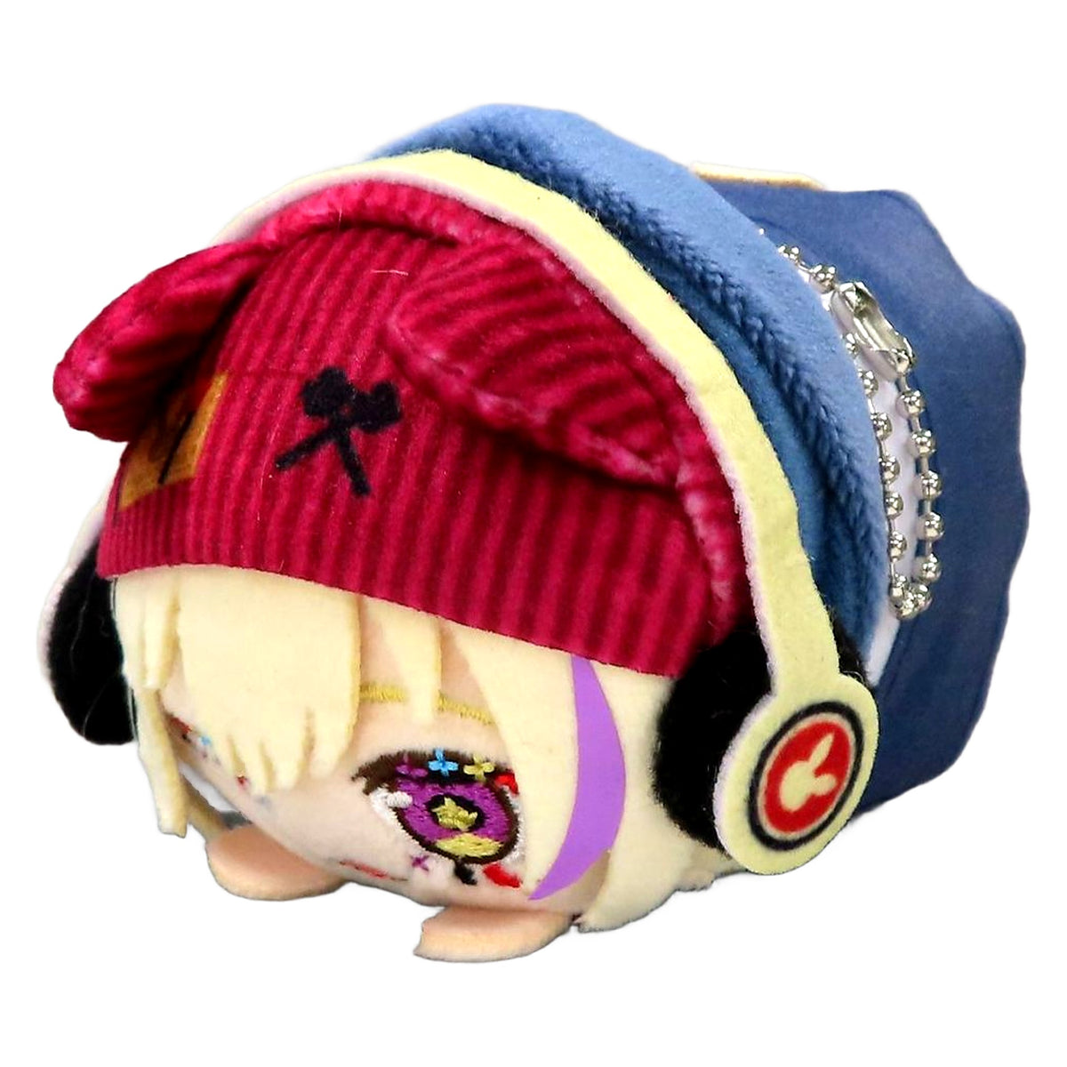 VTuber Hololive Polka Omaru Mochikororin Tree Village Holotsuri 2023 Shiranui Kensetsu Bullding Tour Limited Mochikoro Mikuji Moderate Fortune, Minor Fortune, Misfortune Keychains [USED]
