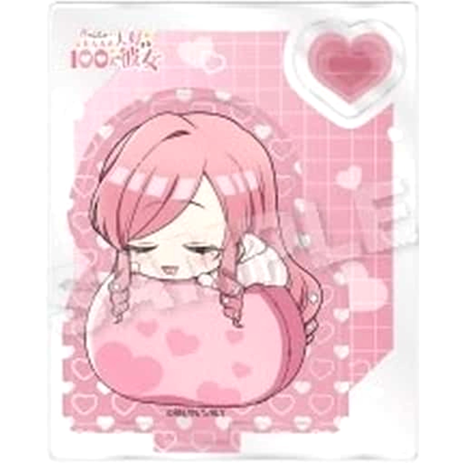 The 100 Girlfriends Who Really, Really, Really, Really, Really Love You Hahari Hanazono Fuwamin Trading Acrylic Stand Acrylic Stands [USED]