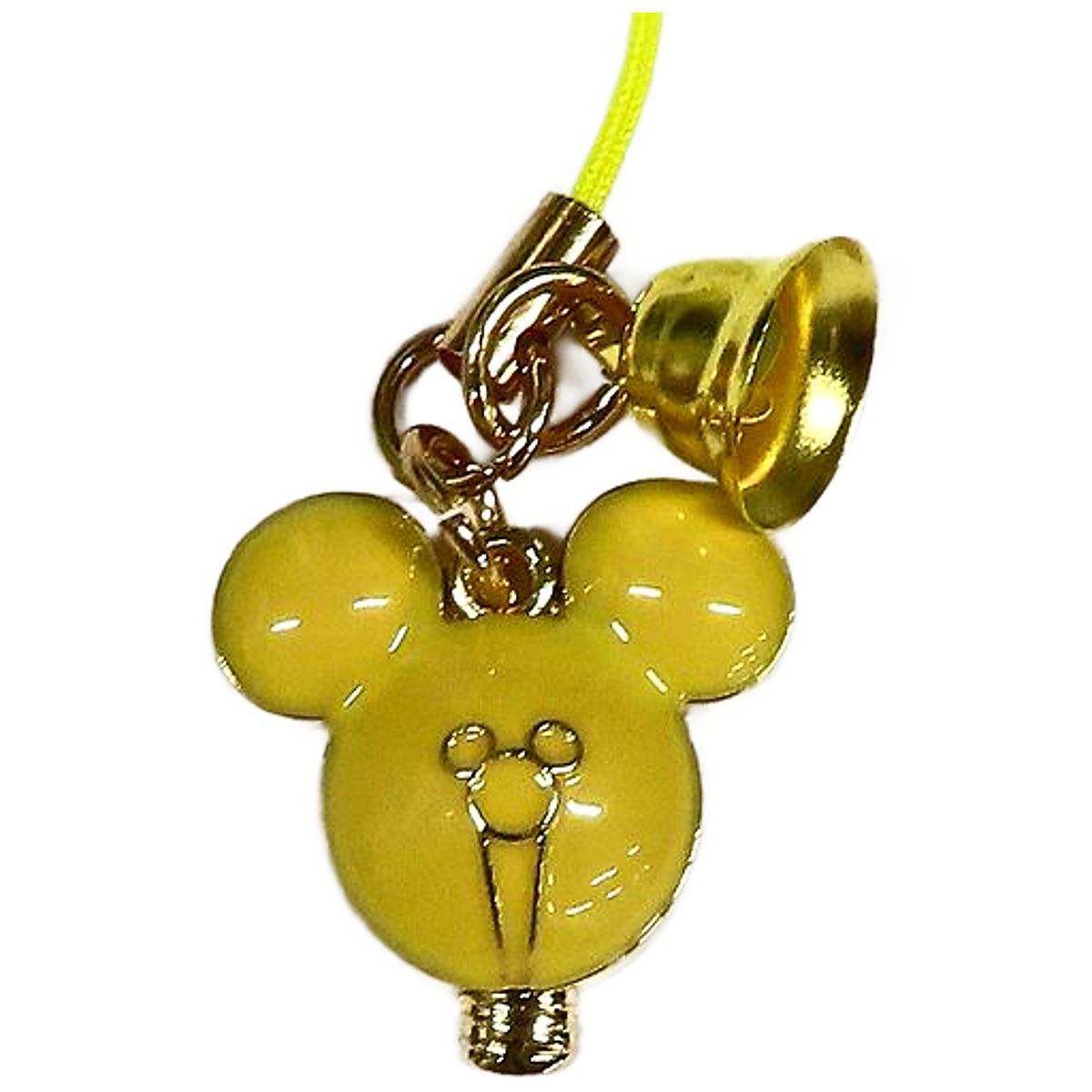 Disney Mickey Mouse Light Bulb Mickey Icon Christmas Secret Strap Disney Store Limited Keychains [USED]