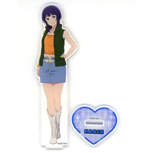 Karin Asaka Love Live! Nijigasaki High School Idol Club Retro Pop Collection Acrylic Stand [USED]