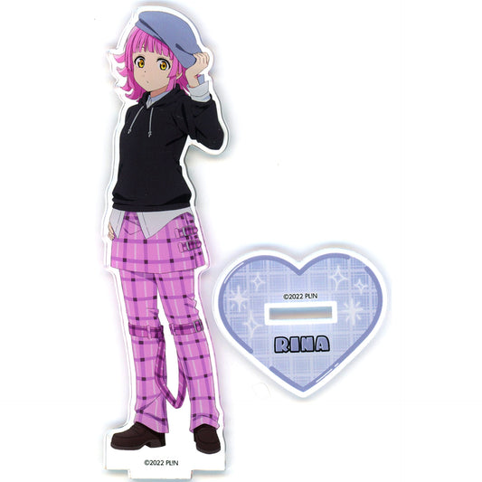 Rina Tennoji Love Live! Nijigasaki High School Idol Club Retro Pop Collection Acrylic Stand [USED]