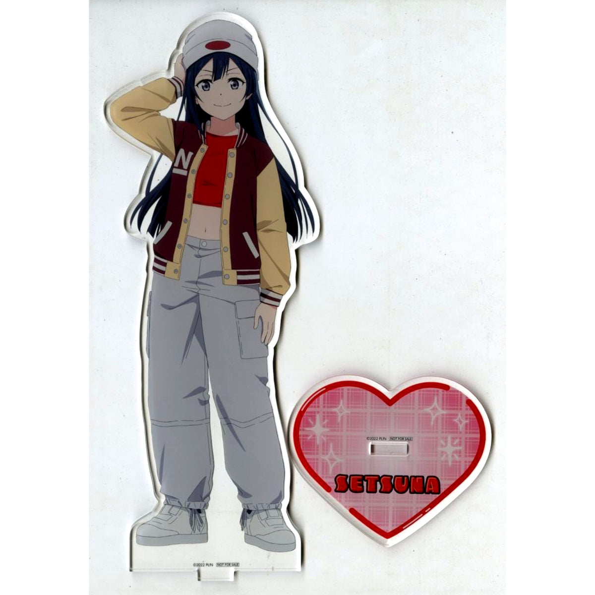 Setsuna Yuki A Prize Big Acrylic Stand Life-size Ver. Love Live! Nijigasaki High School Idol Club Nijigaku Retro Pop Collection Garagara Lottery [USED]