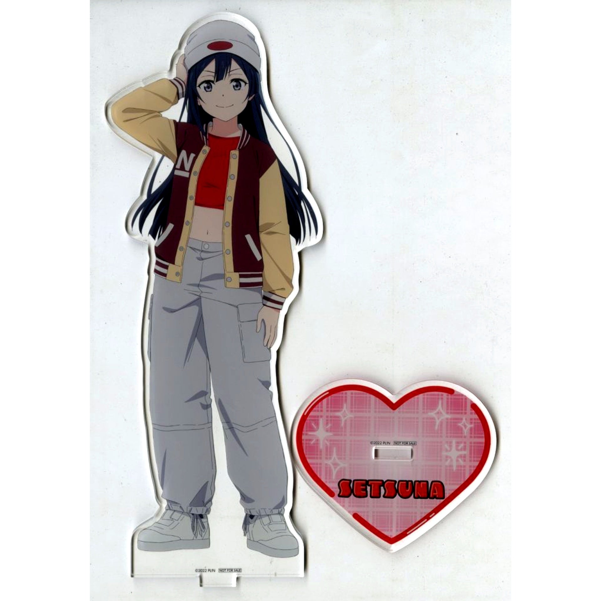 Setsuna Yuki A Prize Big Acrylic Stand Life-size Ver. Love Live! Nijigasaki High School Idol Club Nijigaku Retro Pop Collection Garagara Lottery [USED]