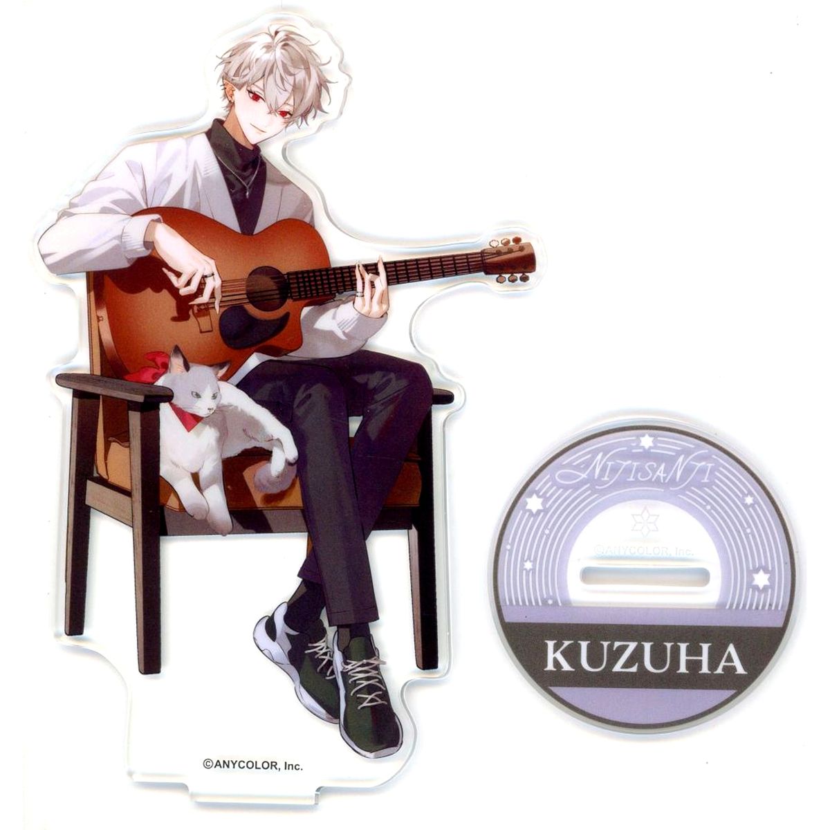 Kuzuha Acrylic Stand Virtual YouTuber Nijisanji VTuber NIJISANJI x Karaoke Manekineko Winter Music [USED]