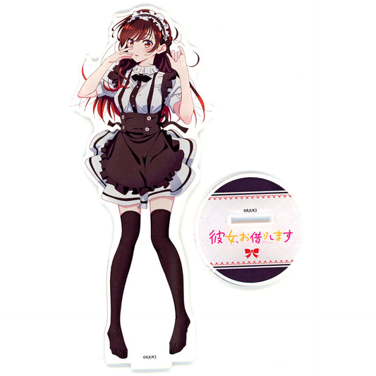 Chizuru Mizuhara Maid Outfit Illustration BIG Acrylic Stand Rent-A-Girlfriend Season 3 [USED]