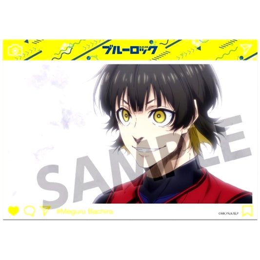 Meguru Bachira A6 Visual Acrylic Plate Vol. 2 Blue Lock [USED]