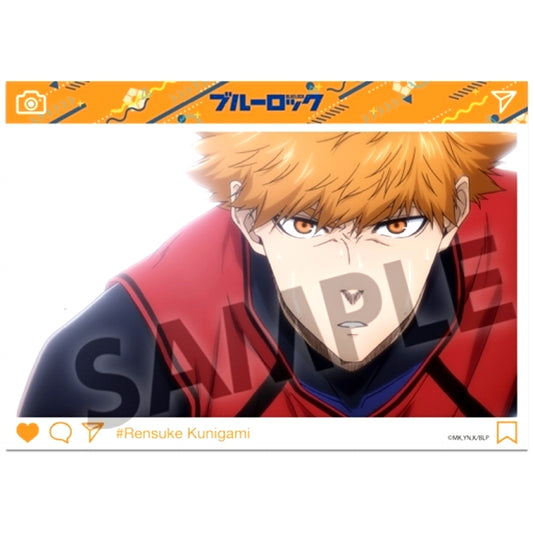 Rensuke Kunigami A6 Visual Acrylic Plate Vol. 2 Blue Lock [USED]