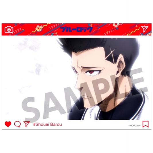 Shoei Barou A6 Visual Acrylic Plate Vol. 2 Blue Lock [USED]