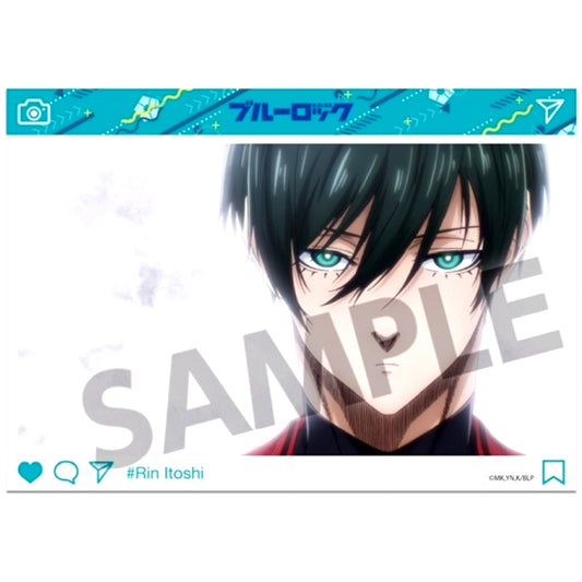 Rin Itoshi A6 Visual Acrylic Plate Vol. 2 Blue Lock [USED]