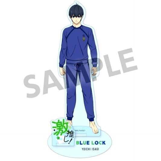 Yoichi Isagi Sweatshirt Ver. Gekioshi Acrylic Figure Vol. 4 Blue Lock [USED]