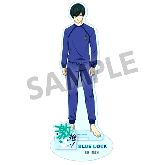 Rin Itoshi Sweatshirt Ver. Gekioshi Acrylic Figure Vol. 4 Blue Lock [USED]