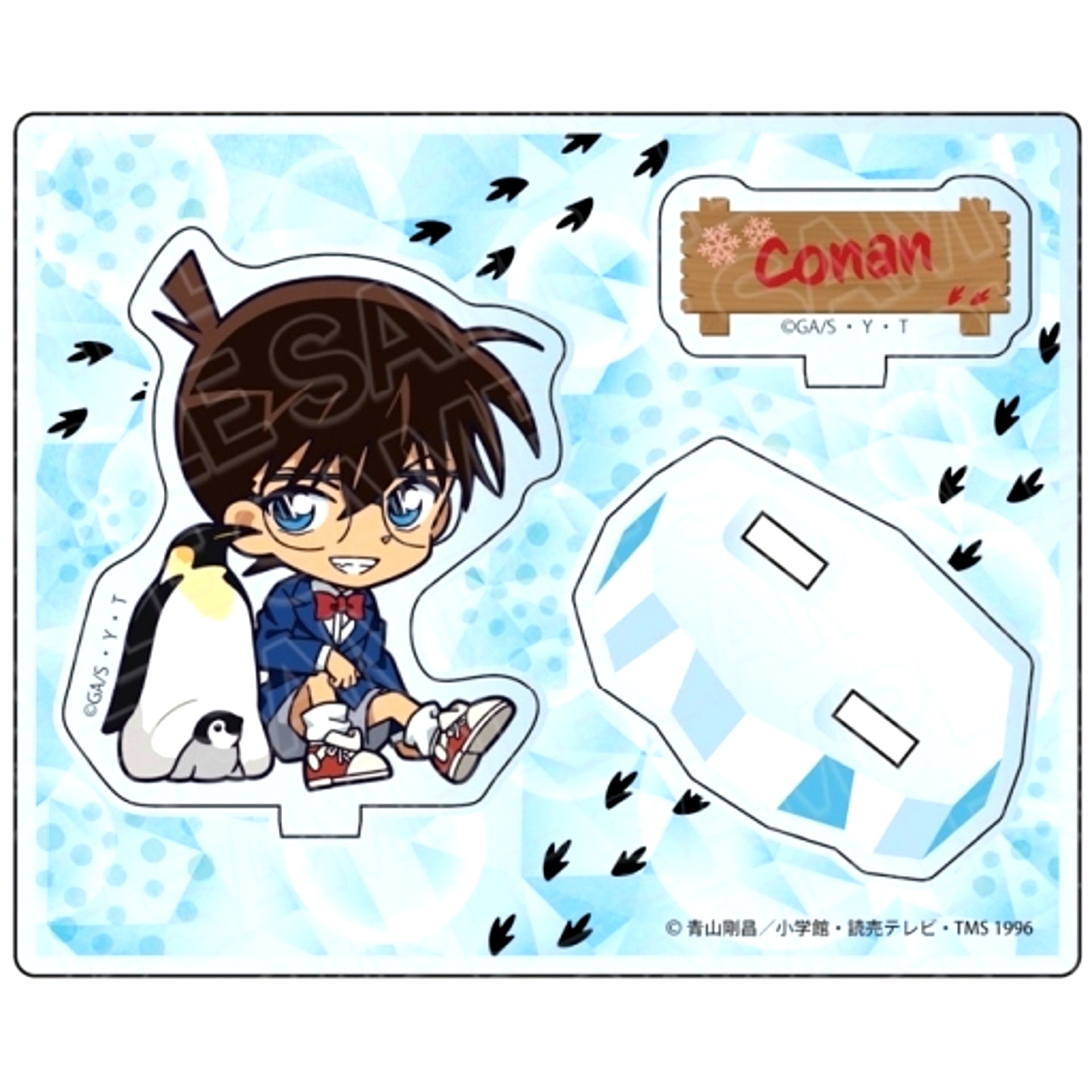 Conan Edogawa Deformed Penguin Ver. Acrylic Stand Detective Conan [USED]