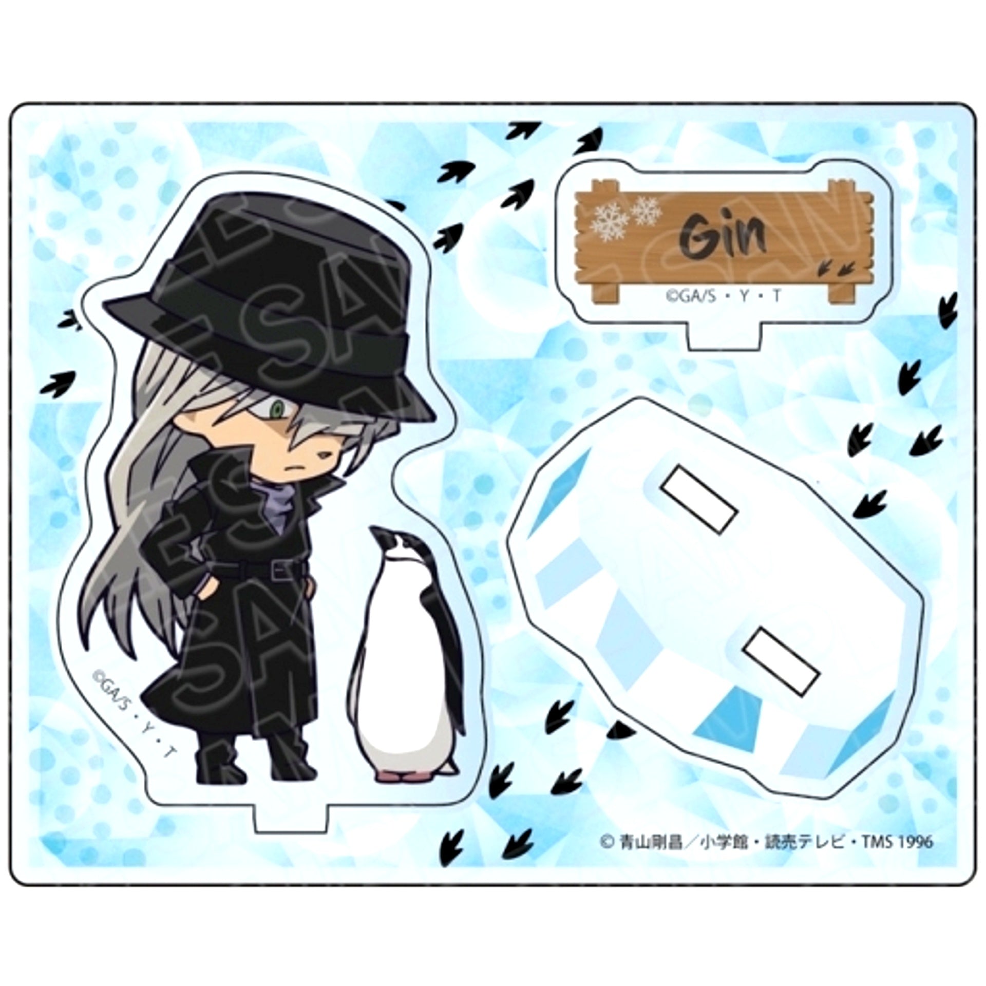 Gin Deformed Penguin Ver. Detective Conan Acrylic Stand [USED]