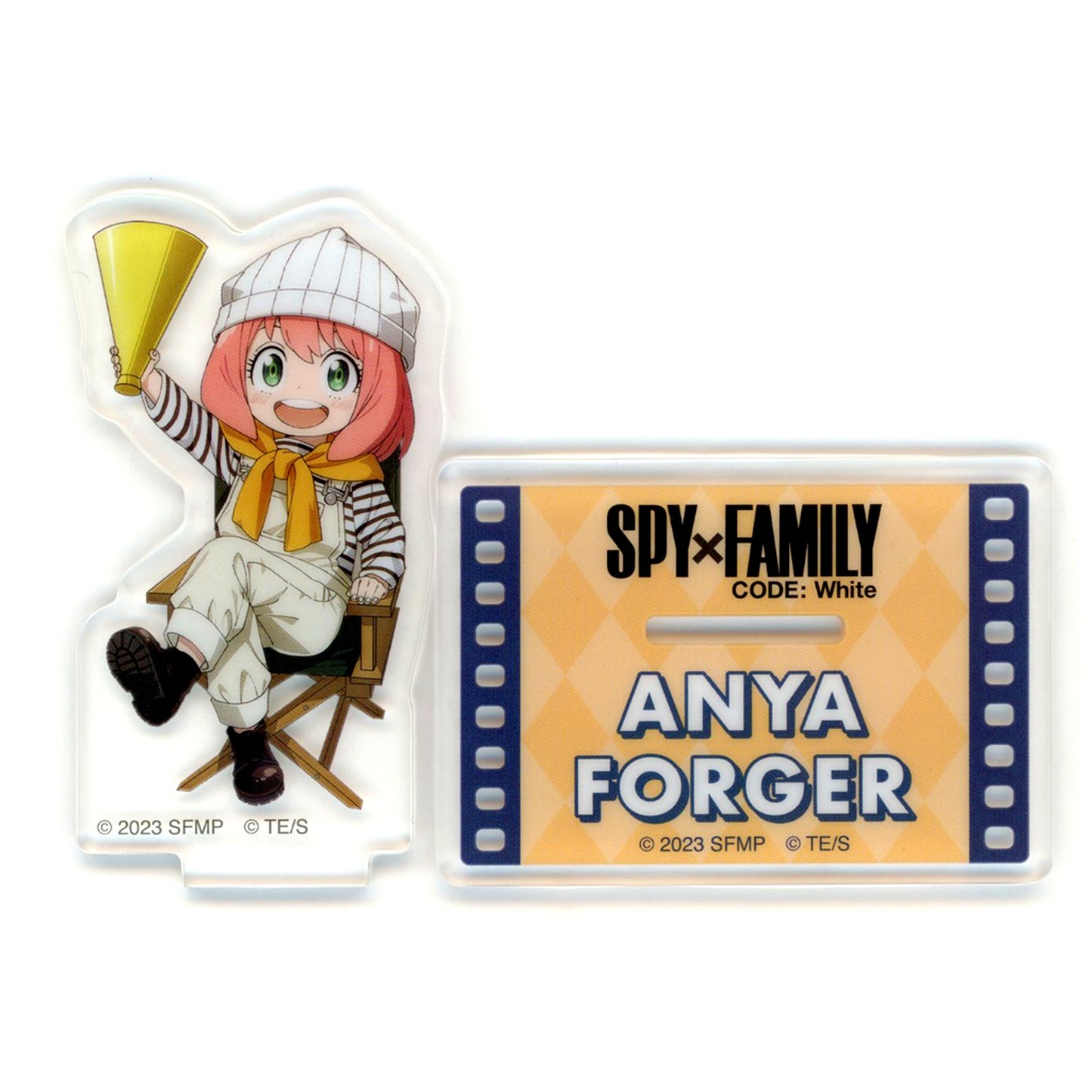 Anya Forger Director SPY x FAMILY CODE White Acrylic Stand Theater Goods [USED]