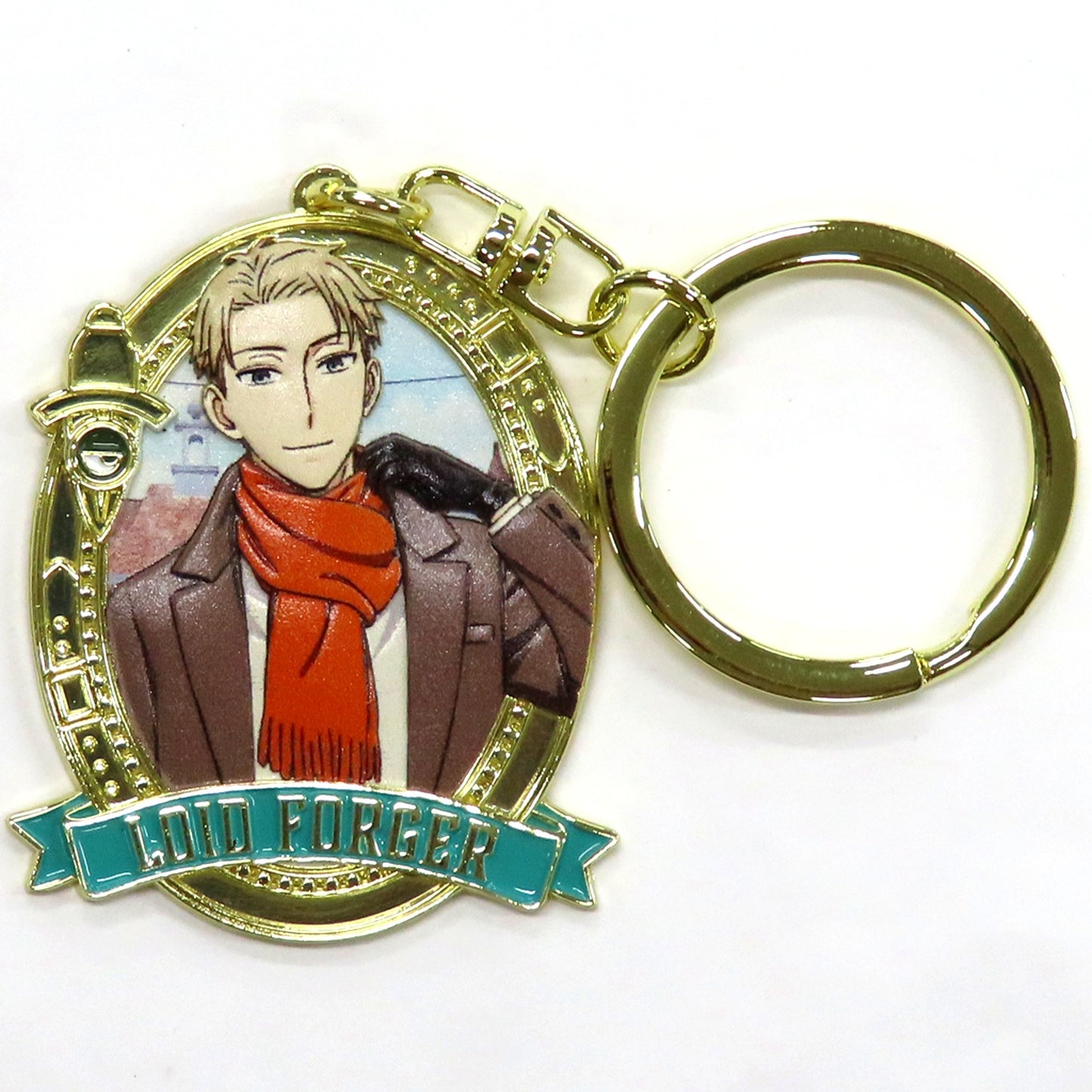 Loid Forger Relief Keychain SPY x FAMILY CODE: White The Movie Theater Goods [USED]