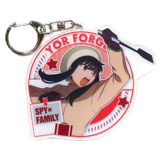 Yor Forger Spy x Family Code: White Acrylic Keychain Theater Limited [USED]
