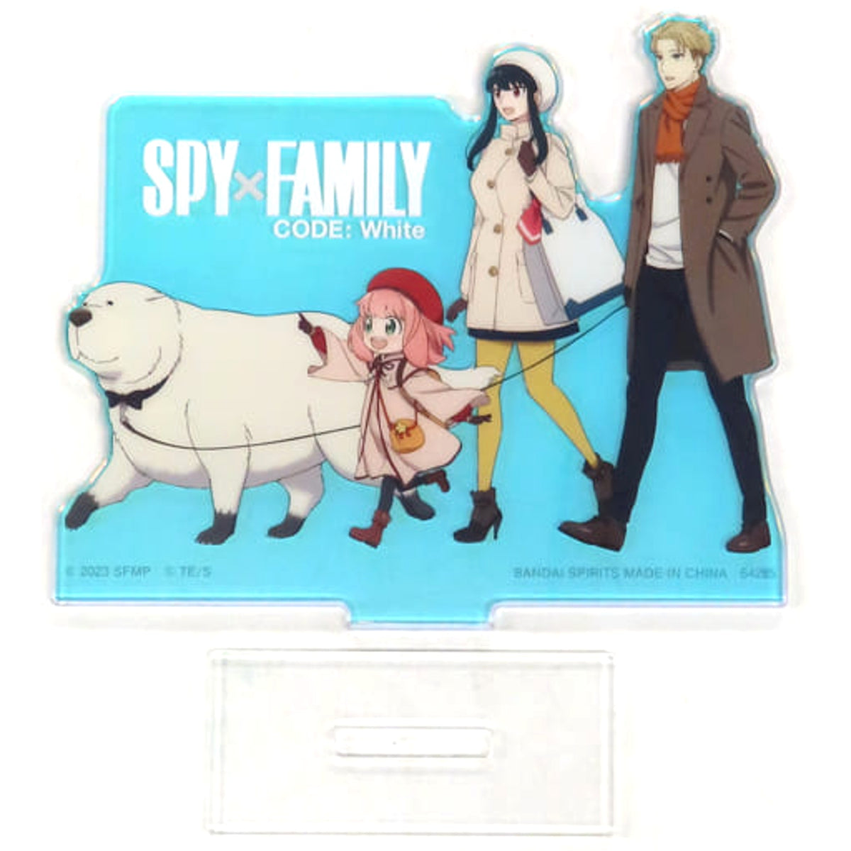 Spy x Family Code: White Forger Family Ichiban Kuji Aurora Acrylic Stand Prize D Acrylic Stands [USED]