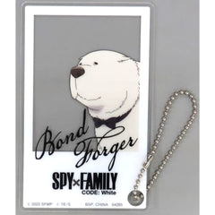 Spy x Family Code: White Bond Forger Ichiban Kuji Acrylic Card Charm Prize I [USED]
