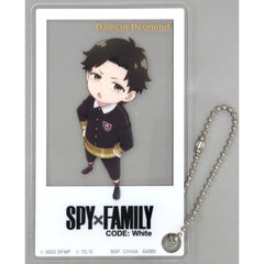 Spy x Family Code: White Damian Ichiban Kuji Acrylic Card Charm Prize I [USED]