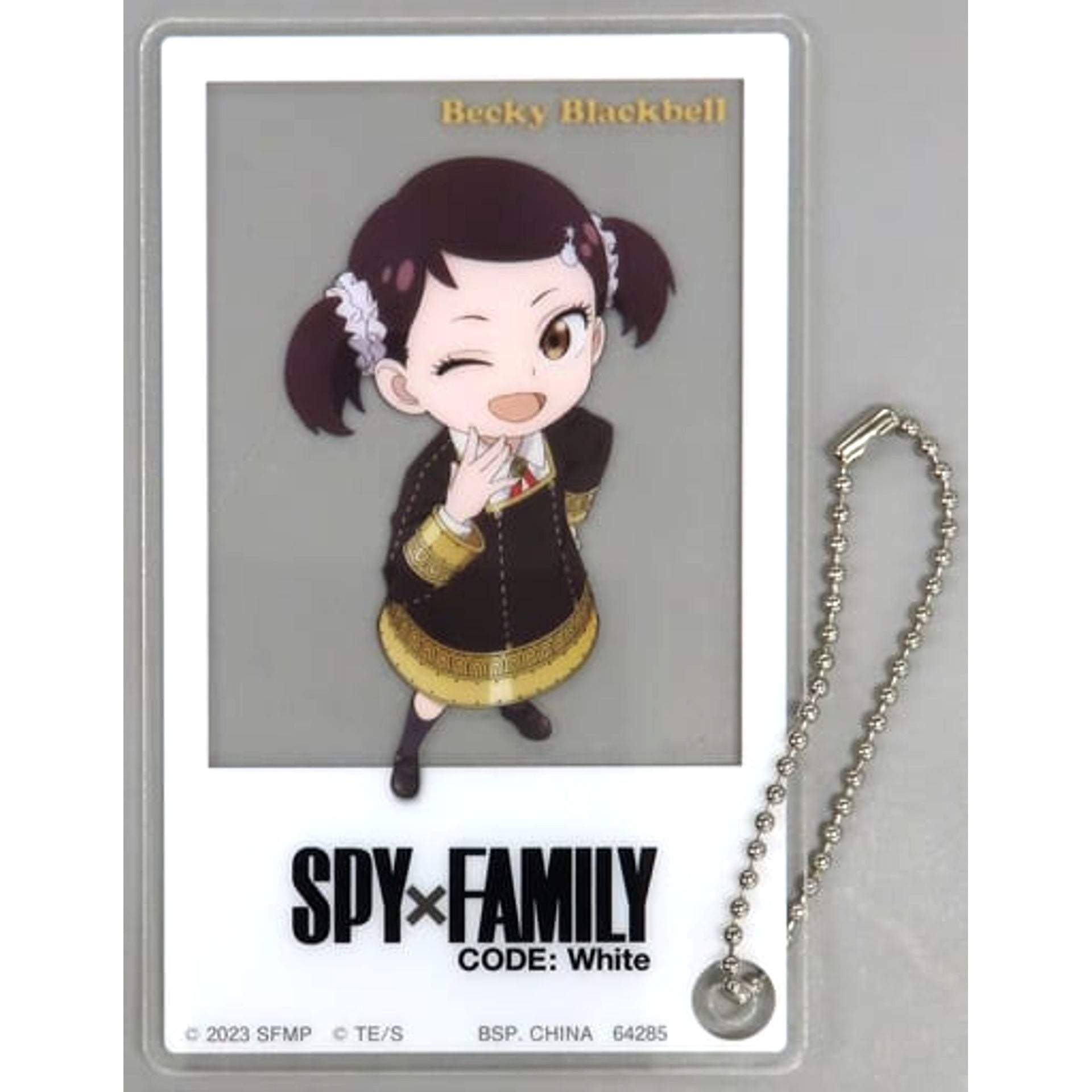 Spy x Family Code: White Becky Ichiban Kuji Acrylic Card Charm Prize I [USED]