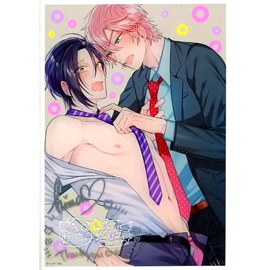 Hitsujima Hitsuji Illustration Autographed A4 Acrylic Plate Todonotsumari Paradise [USED]