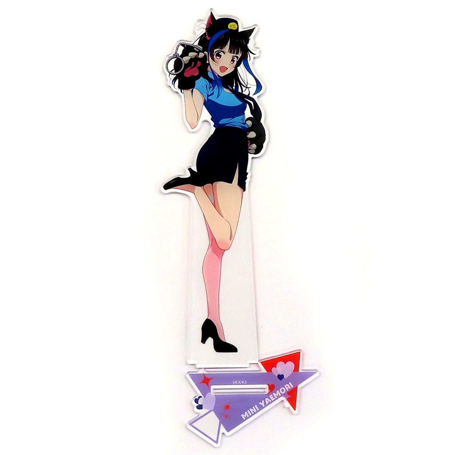 Mini Yaemori Police A. Normal Illustration Acrylic Figure L Rent-A-Girlfriend C103 Mail Order Limited [USED]