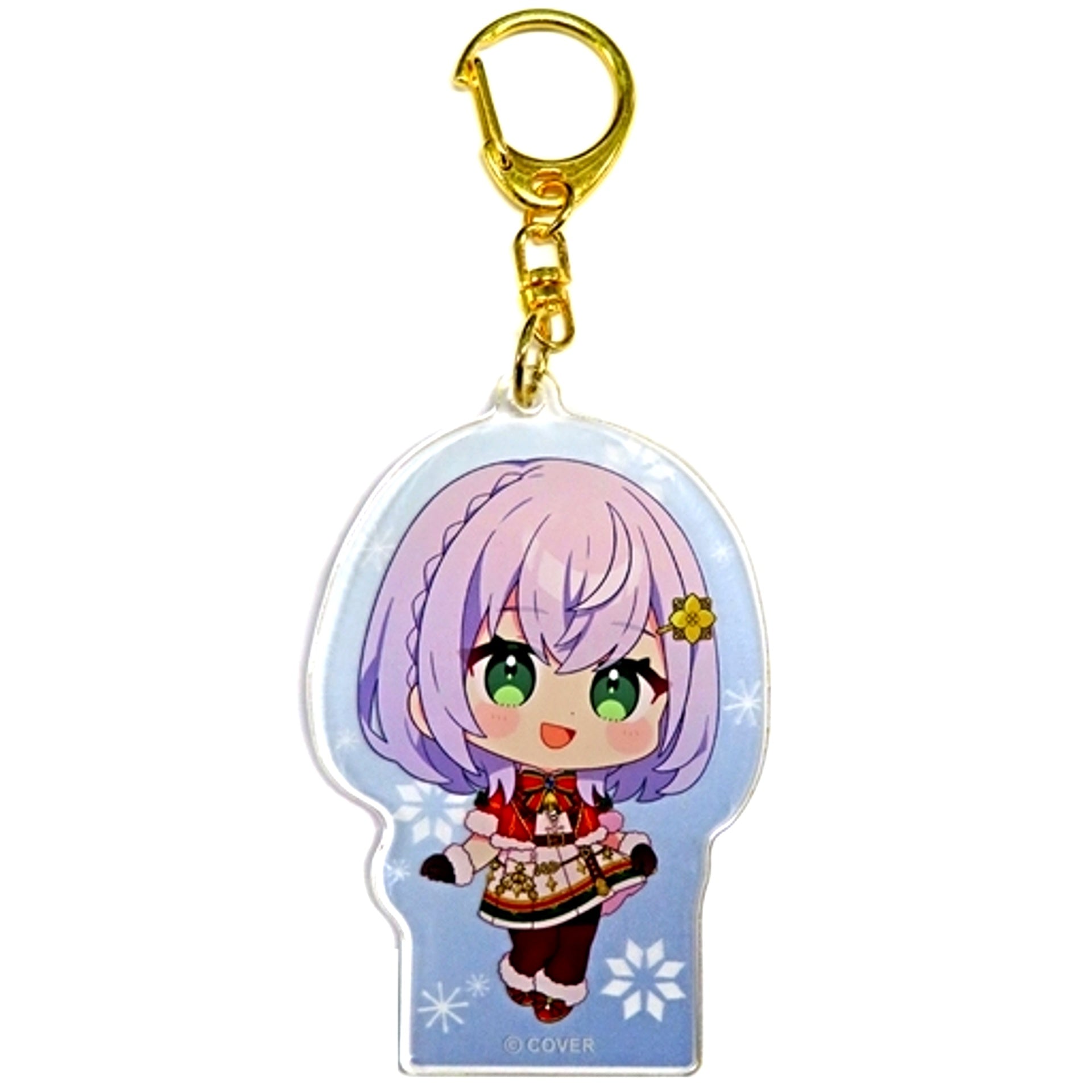 Shirogane Noel Hololive Acrylic Keychain hololive Xmas AR LIVE Sweet Happy Holiday Vol.1 [USED]