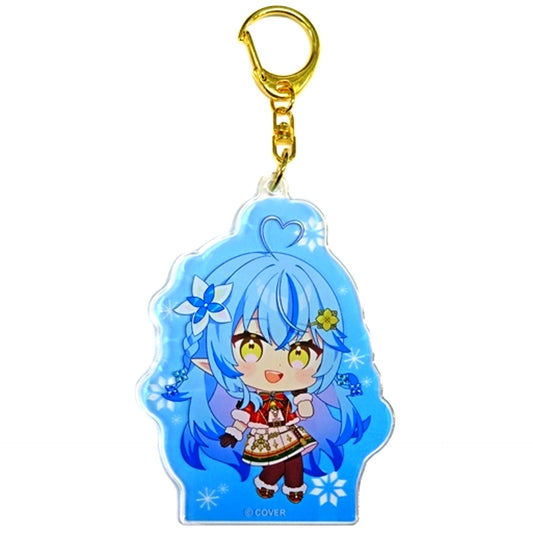 Yukihana Lamy Hololive Acrylic Keychain Xmas AR LIVE Sweet Happy Holiday Vol.1 [USED]