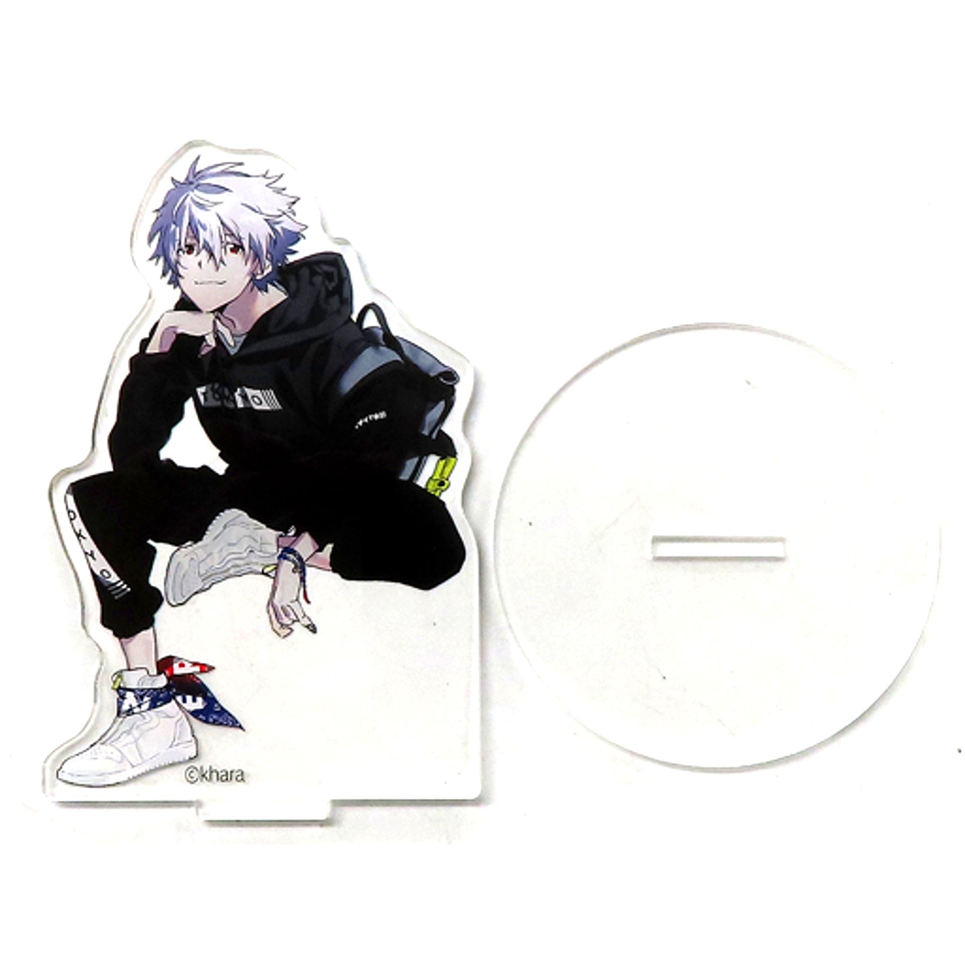 Kaworu Nagisa Without Base Printing Ver. Part 2 Radio Eva Acrylic Stand Evangelion [USED]