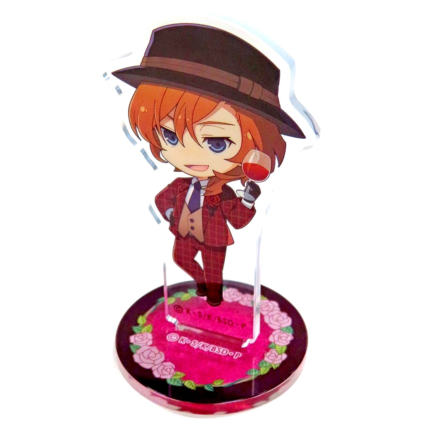 Chuya Nakahara Bungo Stray Dogs Trading Acrylic Stand Dress Style Animate Limited [USED]