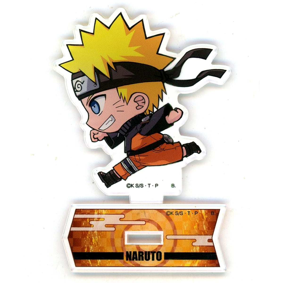 Naruto Uzumaki Running Chibi Series Vol. 1 Acrylic Stand Naruto [USED]