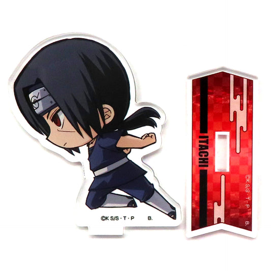 Itachi Uchiha Running Chibi Series Vol. 2 Acrylic Stand Naruto [USED]