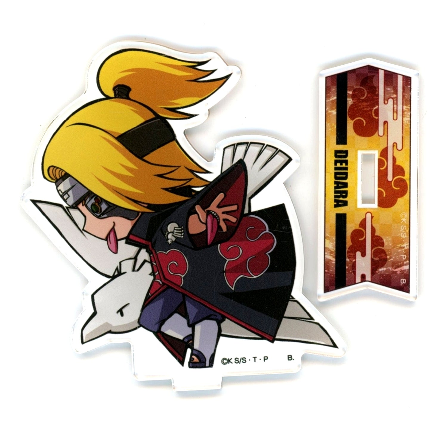 Deidara Running Chibi Series Vol. 3 Acrylic Stand Naruto [USED]