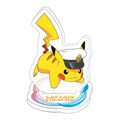 Pokemon Captain Pikachu Acrylic Stand Collection 3 Acrylic Stands [USED]
