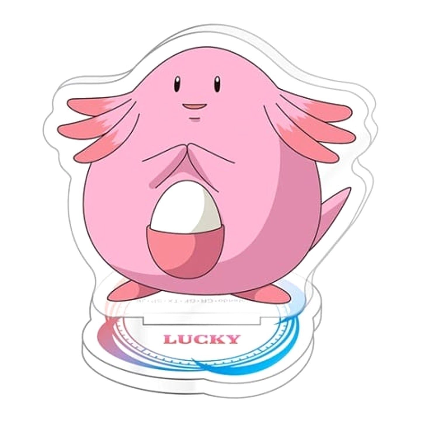 Pokemon Chansey Acrylic Stand Collection 3 Acrylic Stands [USED]