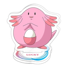 Pokemon Chansey Acrylic Stand Collection 3 Acrylic Stands [USED]