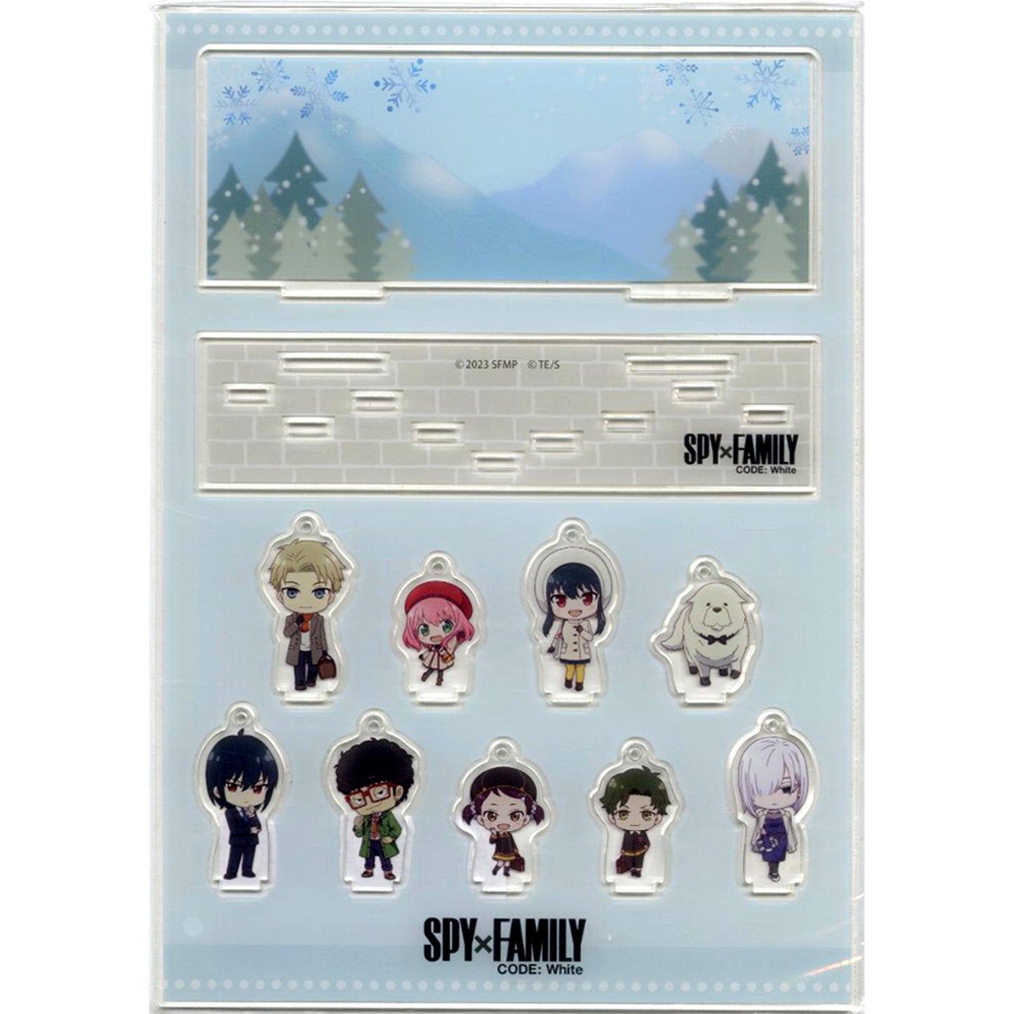 Group Acrylic Diorama Movie Spy x Family CODE: White x Lawson Loppi HMV & BOOKS online Limited [USED]