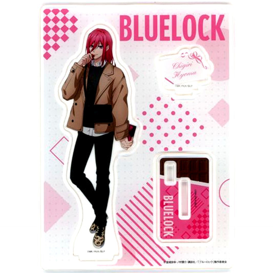 Hyoma Chigiri Acrylic Stand Chocolate Blue Lock [USED]