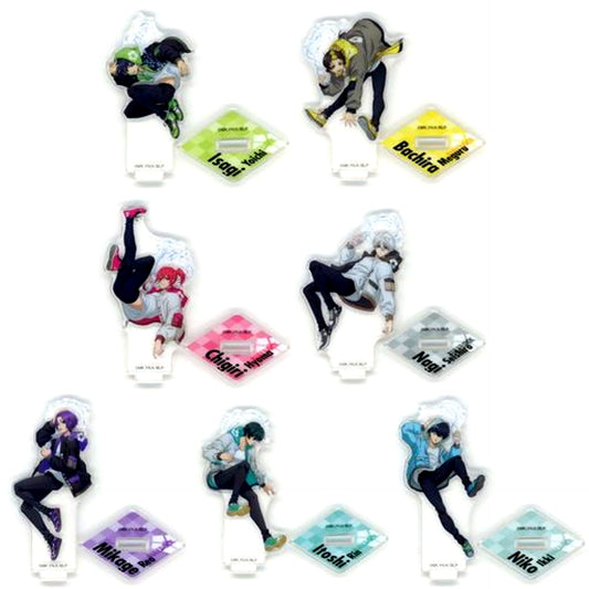 Set of 7 Blue Lock Mini Mini Acrylic Stand Collection Acrobat [USED]
